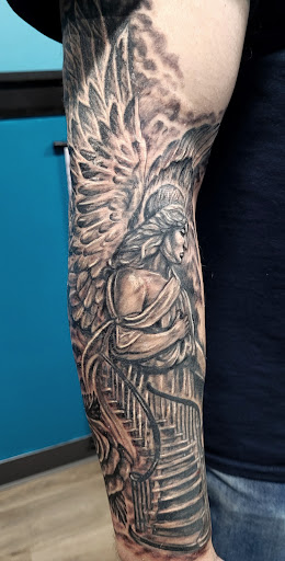 Explore arabic tattoo ideas, creative tattoo ideas in Chicago Ridge, available at Etched In Skin LLC