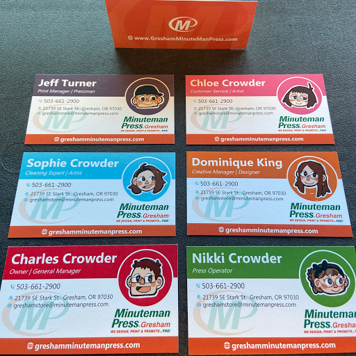 Commercial Printer «Minuteman Press of Gresham», reviews and photos, 1200 NE 8th St, Gresham, OR 97030, USA