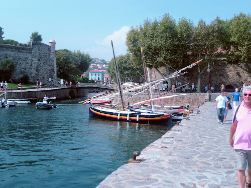 Barques catalanes à Collioure