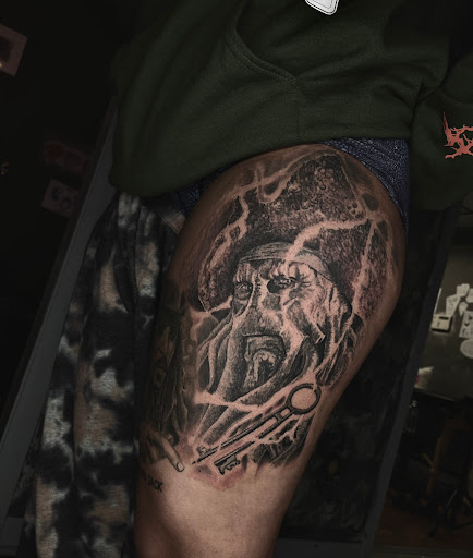 Explore western tattoo ideas for females, creative tattoo ideas in Southampton, available at Le Uke Tattoo Studio