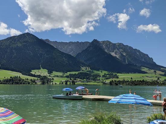 Promenade Walchsee Badestelle