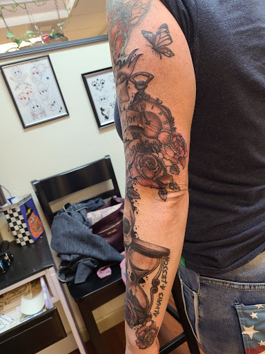 Explore chest tattoo men ideas, creative tattoo ideas in Saint Helens, available at Real Eye Zing Art