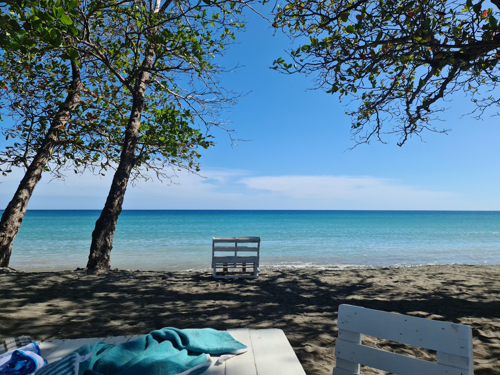 Cocoland beach的照片 带有碧绿色水表面