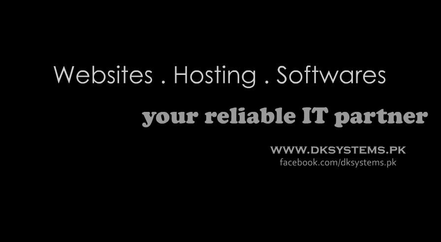 DK Systems Website Designing Website Development Lahore