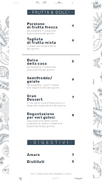 Restaurant Ristorante Priò à Pozzuoli (la carte)