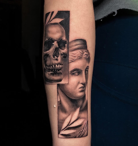 Explore tattoo stencil tattoo outline ideas, creative tattoo ideas in Kissimmee, available at Fallen Sparrow Tattoo Co