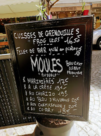L'Anvers du Décor à Paris menu