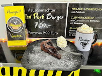 Jill‘s Wurstbruzzlerei, Burger, orig Thüringer, Kochkäseschnitzel, Kochkäse, Currywurst, Frikandel, Wildschweinbratwurst à Hemsbach menu