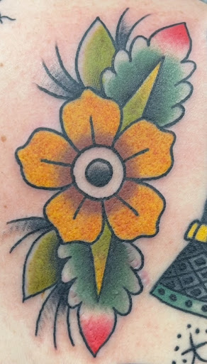 Explore floral tattoo cover up ideas, creative tattoo ideas in Orwigsburg, available at Small World Tattoo