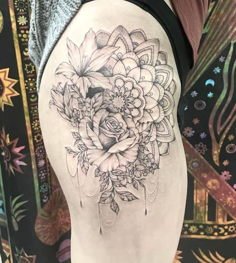 Explore colourful tattoo ideas, creative tattoo ideas in Buffalo, available at Vagabond Ink Tattoo Parlor