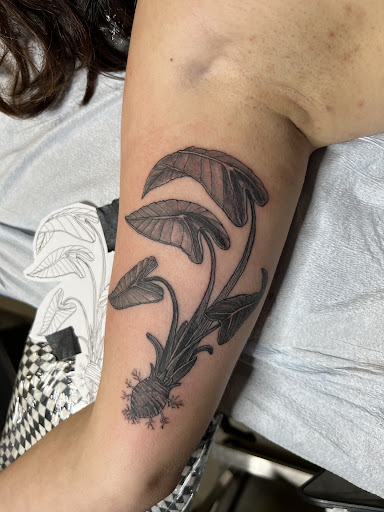 Explore mens neck tattoos ideas, creative tattoo ideas in Syracuse, available at Perfect Storm Tattoo