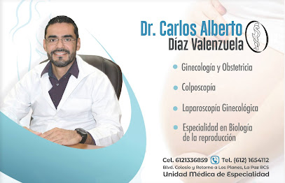 Dr. Carlos Alberto Díaz Valenzuela, Ginecólogo