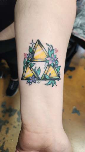 Explore dog love tattoo ideas, creative tattoo ideas in Johnson City, available at Little Chicago Tattoo Company LLC