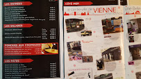 Menu / carte de Bulle à Vienne
