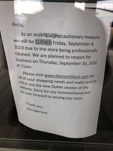 Clothing Store «The North Face Outlet», reviews and photos, 1201 Lighthouse Pl, Michigan City, IN 46360, USA