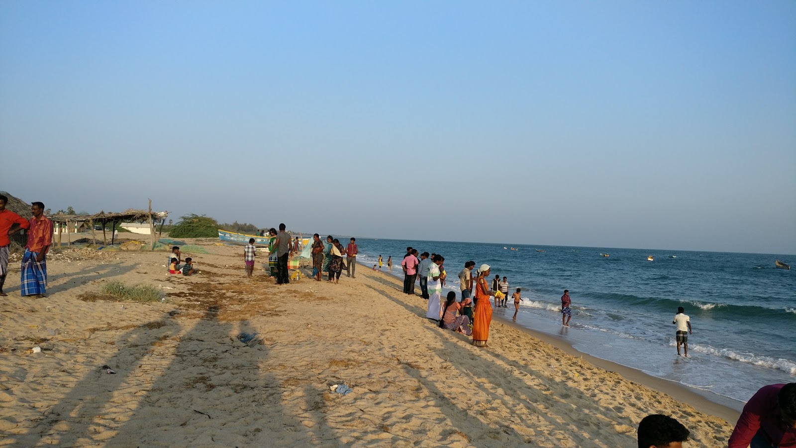 Φωτογραφία του Narippaiyur Beach με επίπεδο καθαριότητας πολύ καθαρό