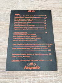 Restaurant vénézuélien Arepado à Lyon - menu / carte