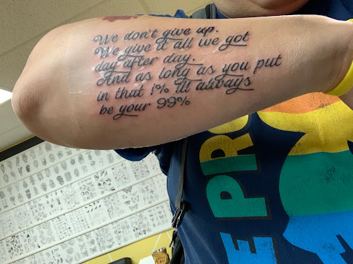 Explore mountaineering tattoo ideas, creative tattoo ideas in Roanoke, available at Black Caesar Tattoos & Piercings