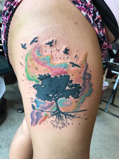 Explore cystic fibrosis tattoos idea, creative tattoo ideas in Sanford, available at Hudson & Company Tattoo Studio