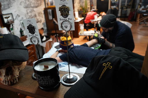 Explore dog paw tattoos ideas, creative tattoo ideas in Buffalo, available at True Gloom Tattoo Studio