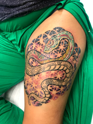 Explore small marvel tattoos ideas, creative tattoo ideas in Aurora, available at Ronin Tattoo Studio INC