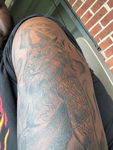 Explore medieval tattoo ideas, creative tattoo ideas in Warner Robins, available at Pen & Portrait Tattoos