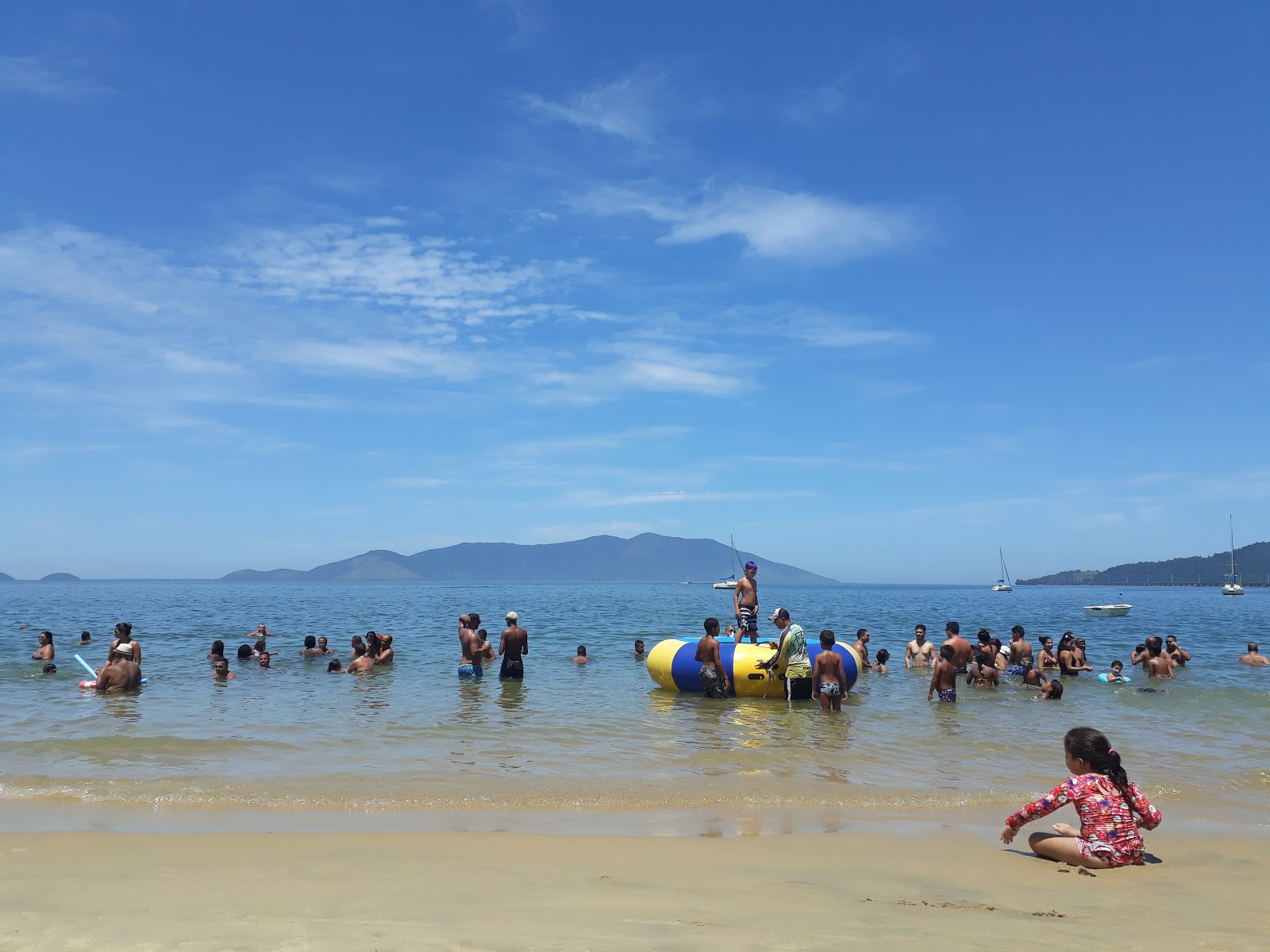 Foto von Ibicui Strand und die siedlung