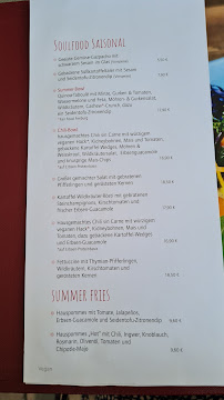 Menu / carte de Das Kartoffelhaus à Freiburg im Breisgau