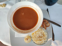Soupe de tomate du Restaurant de fruits de mer Le Lamparo à Port-la-Nouvelle - n°1