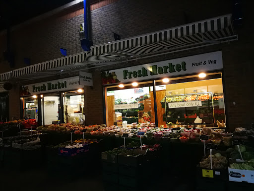 Fresh market fruit and vegetables