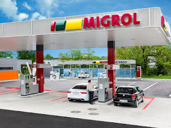 Migrol Auto Service mit Shell-Treibstoff