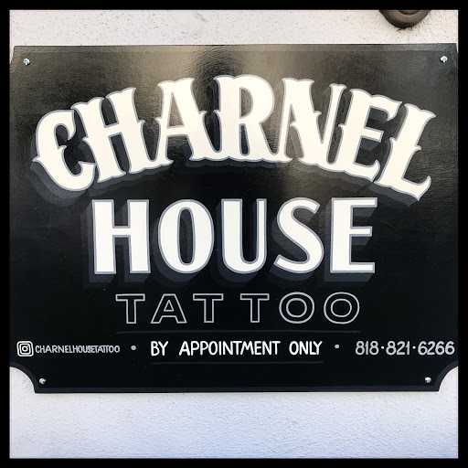 Explore black and grey tattoo filler ideas, creative tattoo ideas in North Hollywood, available at Charnel House Tattoo