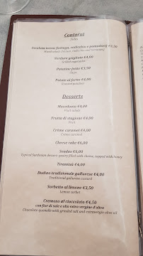 Zara Cafè - Trattoria da Nicolino à San Pantaleo carte