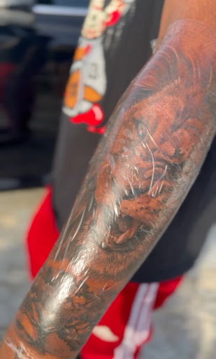 Explore hairline tattoo ideas male, creative tattoo ideas in Port Orange, available at Port Orange Tattoo and Art Parlor