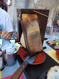 Raclette du Restaurant français Les Tables à Annecy - n°12