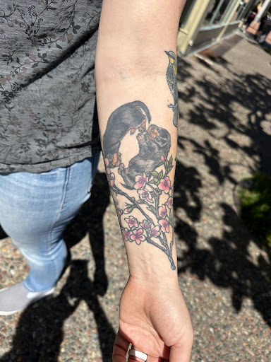 Explore small daisy tattoo ideas, creative tattoo ideas in Eureka, available at Bohemian Tattoo