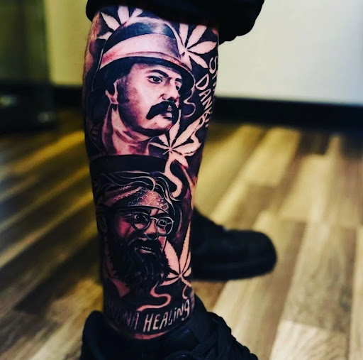 Explore suicideboys tattoo ideas, creative tattoo ideas in Glendale, available at Urban Legends Tattoo and Piercing LLC