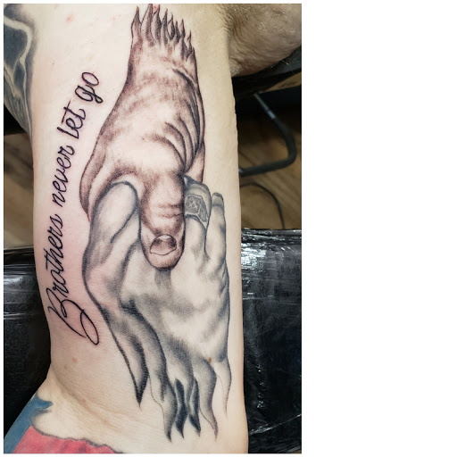 Explore african warrior tattoo ideas, creative tattoo ideas in Latrobe, available at Wicked Hart Tattoo