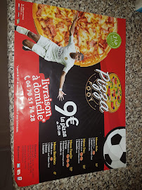 Pizza Foot à Montluçon carte