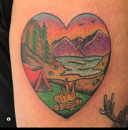 Explore men shoulder tattoo ideas, creative tattoo ideas in Yucca Valley, available at Strata Tattoo Lab LLC