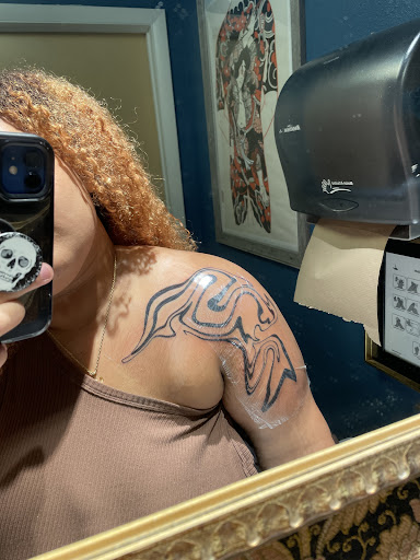 Explore small wrist tattoo cover up ideas, creative tattoo ideas in Winter Park, available at Golden Tarot Ink Club