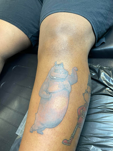 Explore strength tattoo ideas, creative tattoo ideas in Syracuse, available at Goblins Den Tattoo