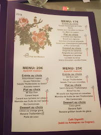 Phi Long à Lourdes menu