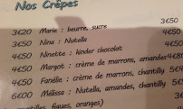 La Crêpe Rit à Remoulins menu