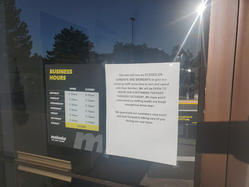 Auto Repair Shop «Meineke Car Care Center», reviews and photos, 18771 E Hampden Ave, Aurora, CO 80013, USA