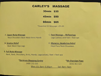 Carley's Chinese Massage Mt Sheridan