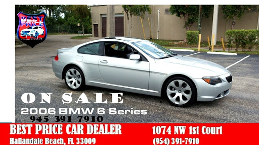 Used Car Dealer «Best Price Dealer», reviews and photos, 1074 NW 1st Ct, Hallandale Beach, FL 33009, USA