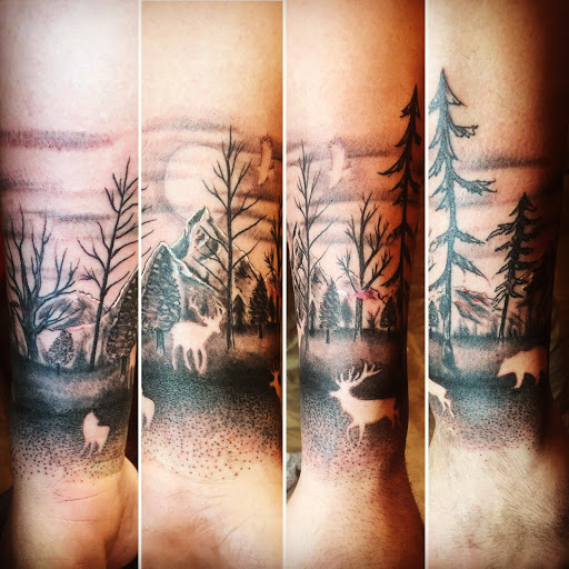 Explore small love tattoo ideas, creative tattoo ideas in Pearcy, available at Studio 621 Tattoo