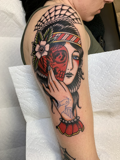 Explore small floral tattoo ideas, creative tattoo ideas in Somers Point, available at Dark Renditions Tattoo and Body Piercing