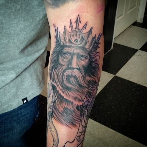 Explore ethereal tattoo ideas, creative tattoo ideas in Du Bois, available at Primitive Addiction Tattoo Studio